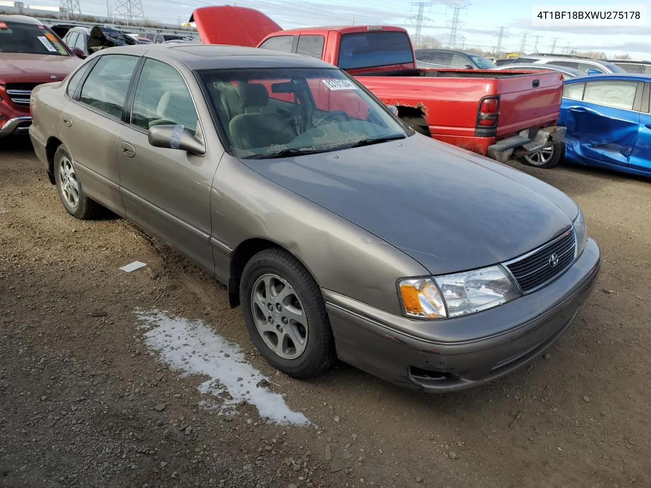 1998 Toyota Avalon Xl VIN: 4T1BF18BXWU275178 Lot: 83701304