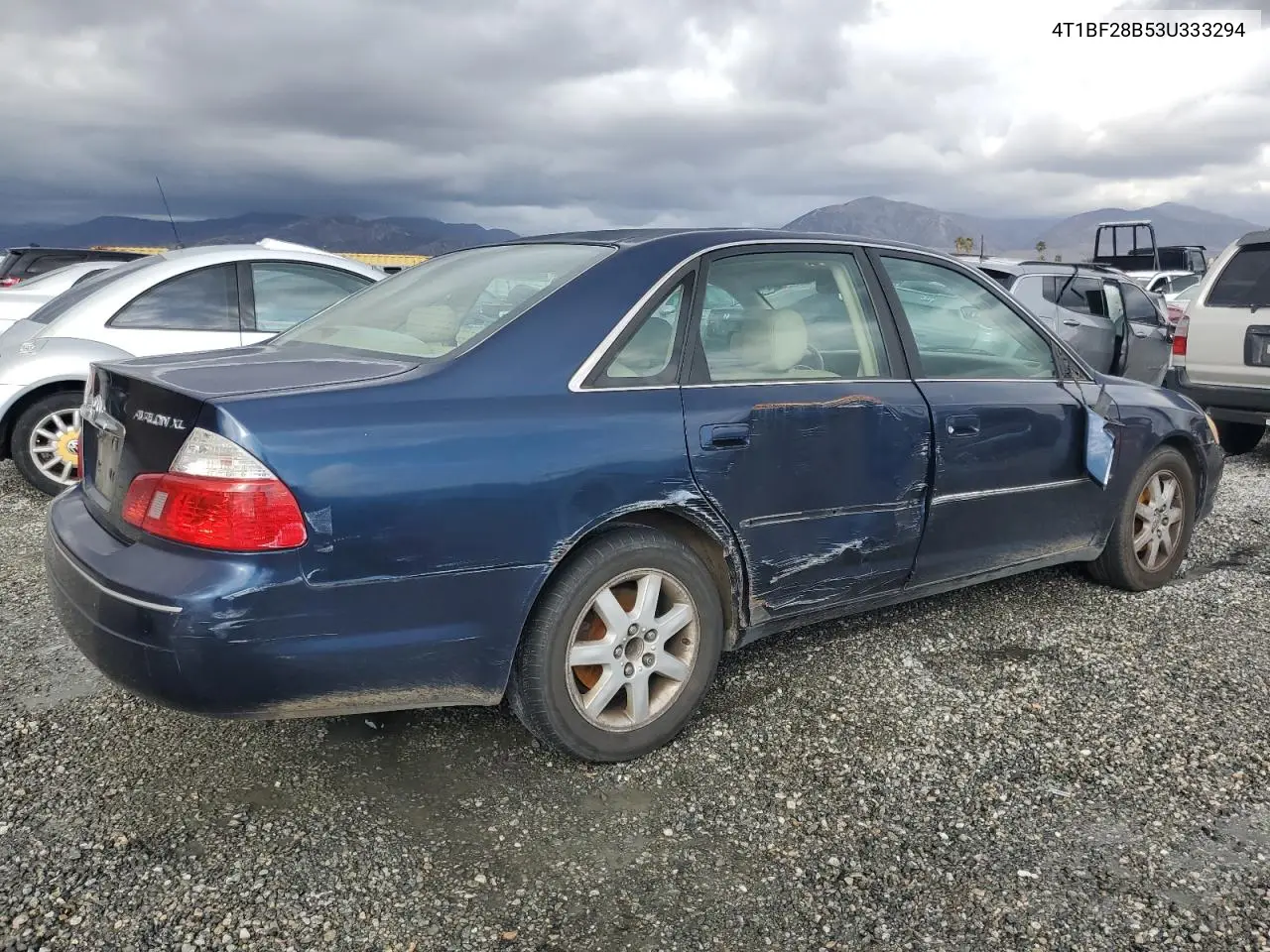 2001 Toyota Avalon Xl VIN: 4T1BF28B53U333294 Lot: 42828315