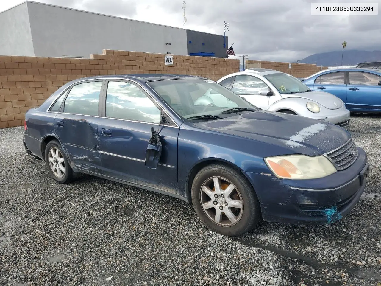 2001 Toyota Avalon Xl VIN: 4T1BF28B53U333294 Lot: 42828315