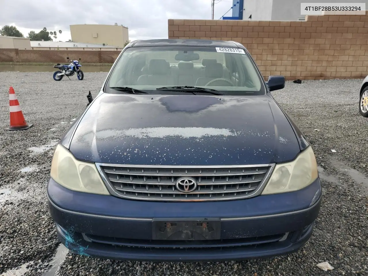 2001 Toyota Avalon Xl VIN: 4T1BF28B53U333294 Lot: 42828315