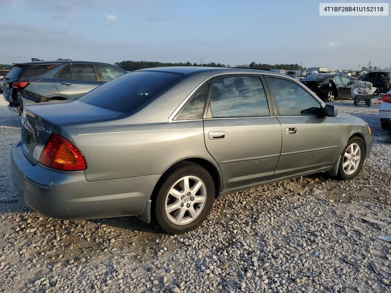 2001 Toyota Avalon Xl VIN: 4T1BF28B41U152118 Lot: 44259595