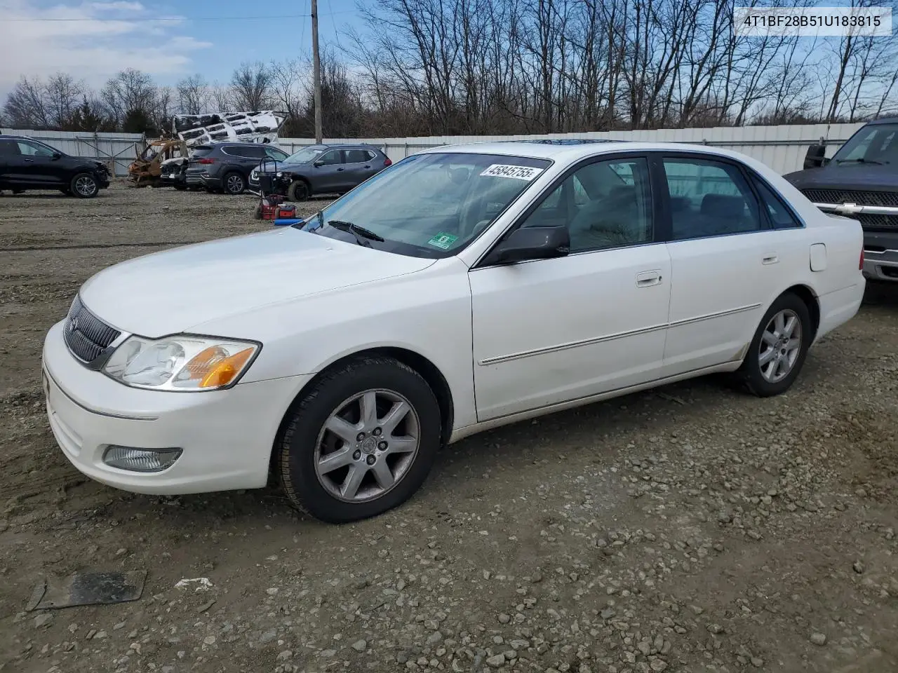 2001 Toyota Avalon Xl VIN: 4T1BF28B51U183815 Lot: 45845755