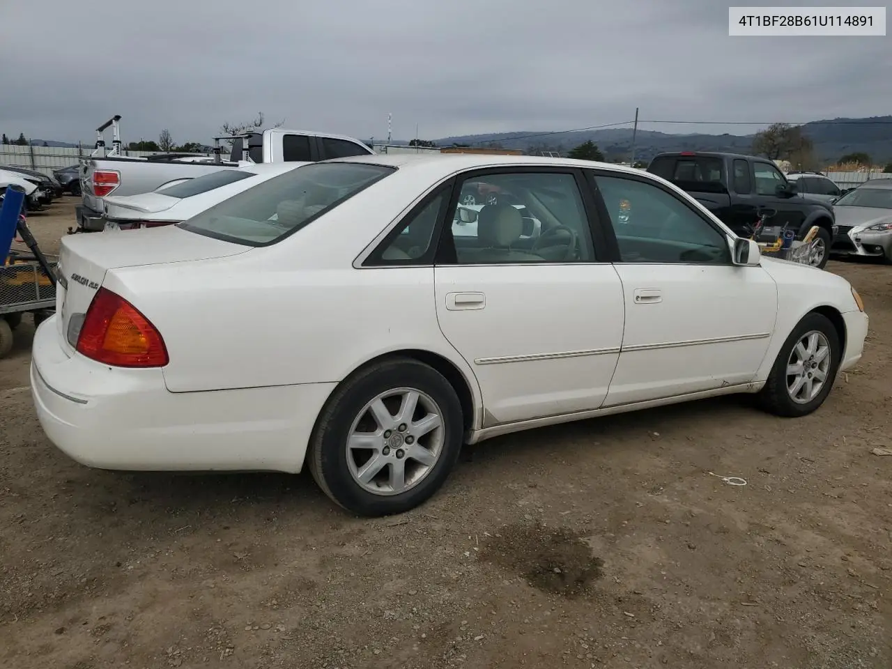 2001 Toyota Avalon Xl VIN: 4T1BF28B61U114891 Lot: 46266185