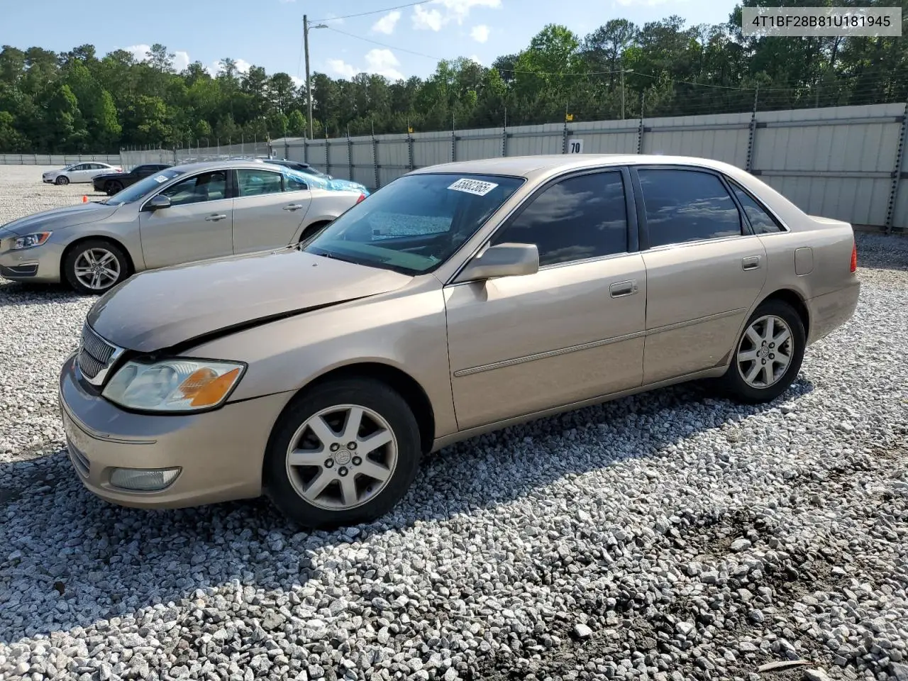 2001 Toyota Avalon Xl VIN: 4T1BF28B81U181945 Lot: 55882365
