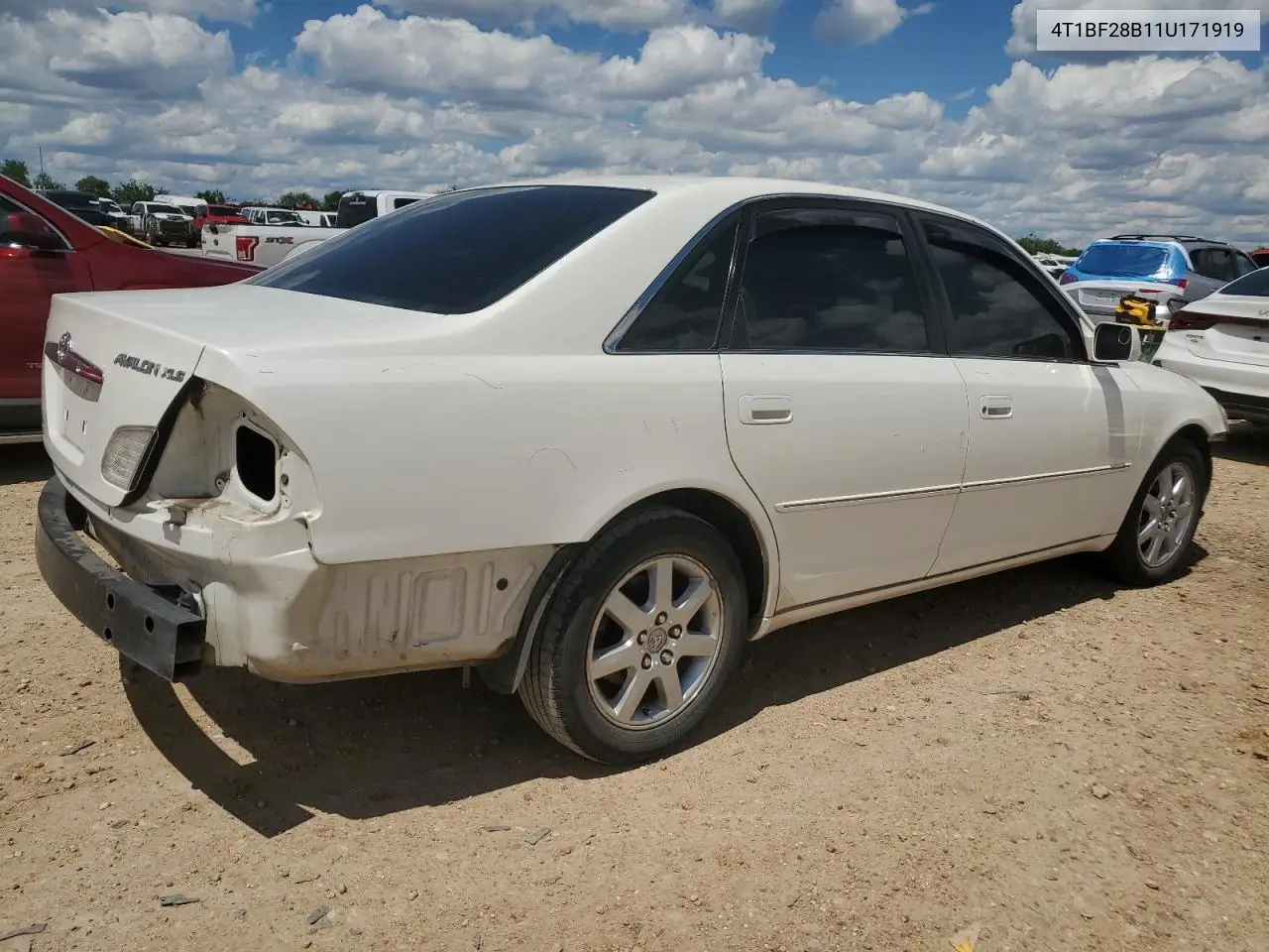 2001 Toyota Avalon Xl VIN: 4T1BF28B11U171919 Lot: 55977855