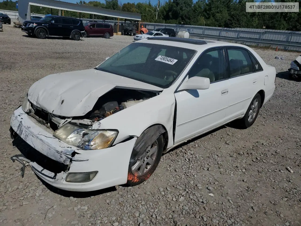 2001 Toyota Avalon Xl VIN: 4T1BF28B01U178537 Lot: 74905464