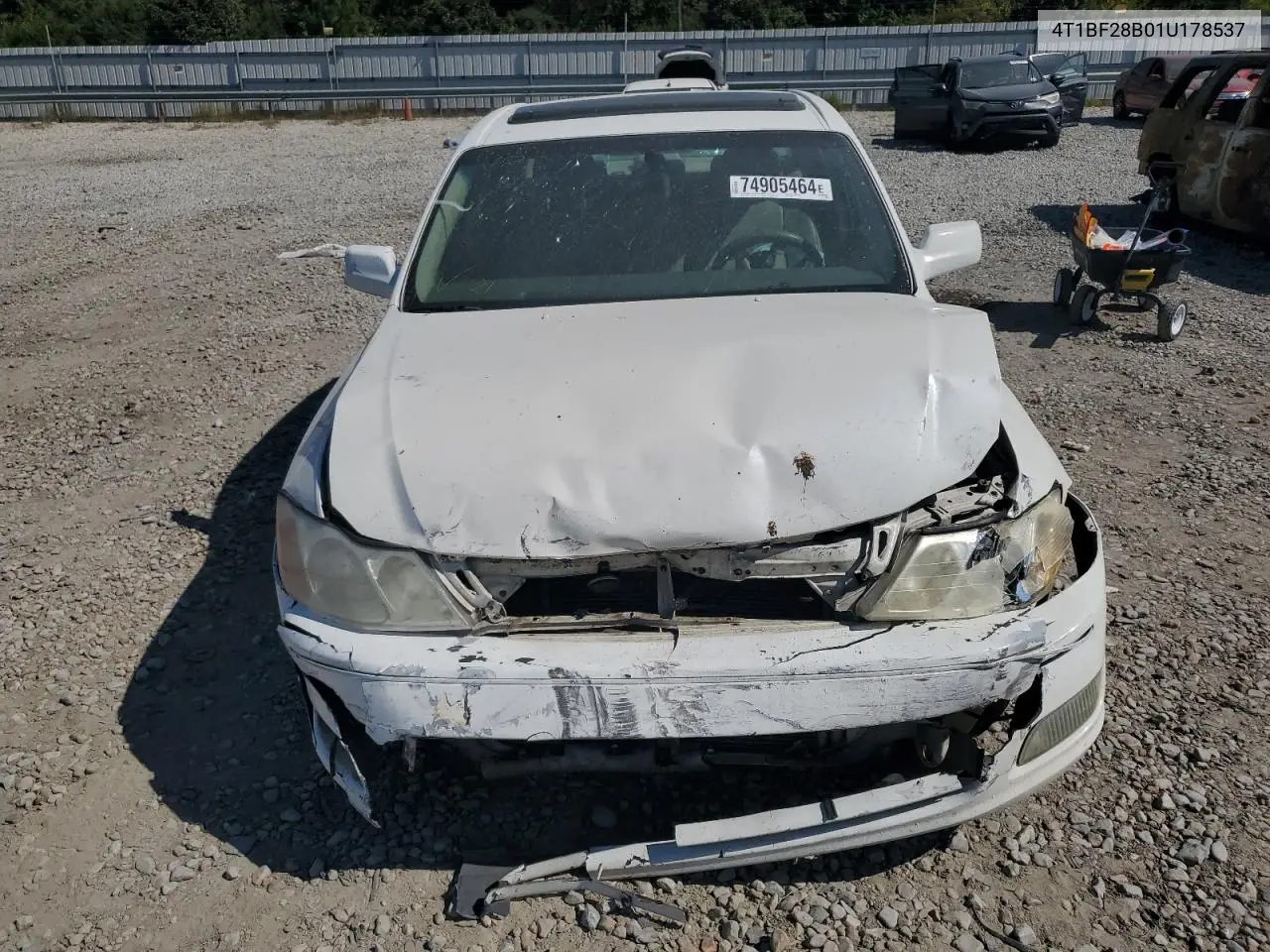2001 Toyota Avalon Xl VIN: 4T1BF28B01U178537 Lot: 74905464