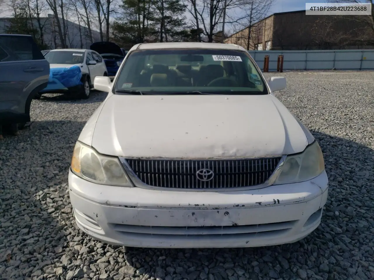 2002 Toyota Avalon Xl VIN: 4T1BF28B42U223688 Lot: 50370085