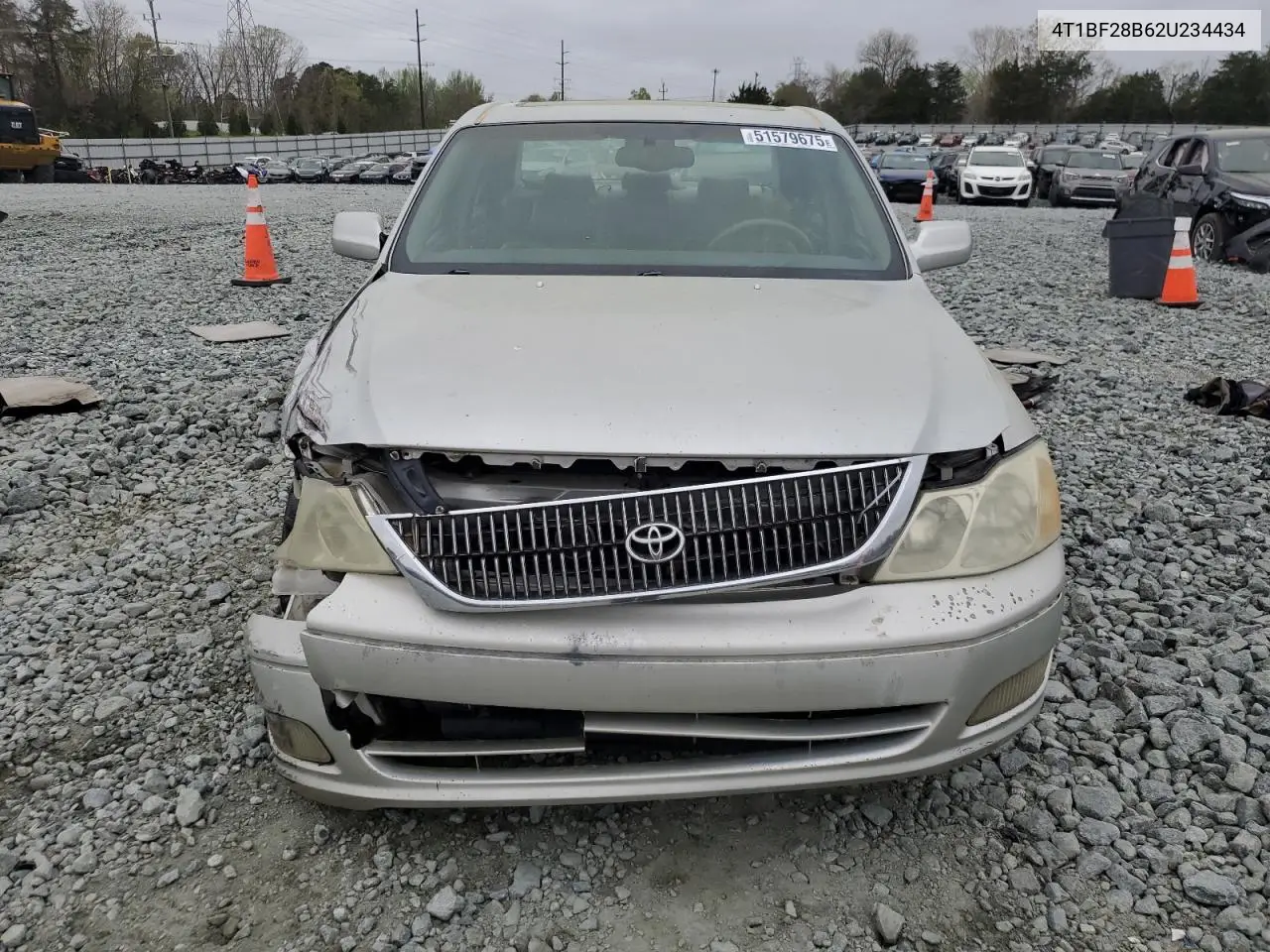 2002 Toyota Avalon Xl VIN: 4T1BF28B62U234434 Lot: 51579675