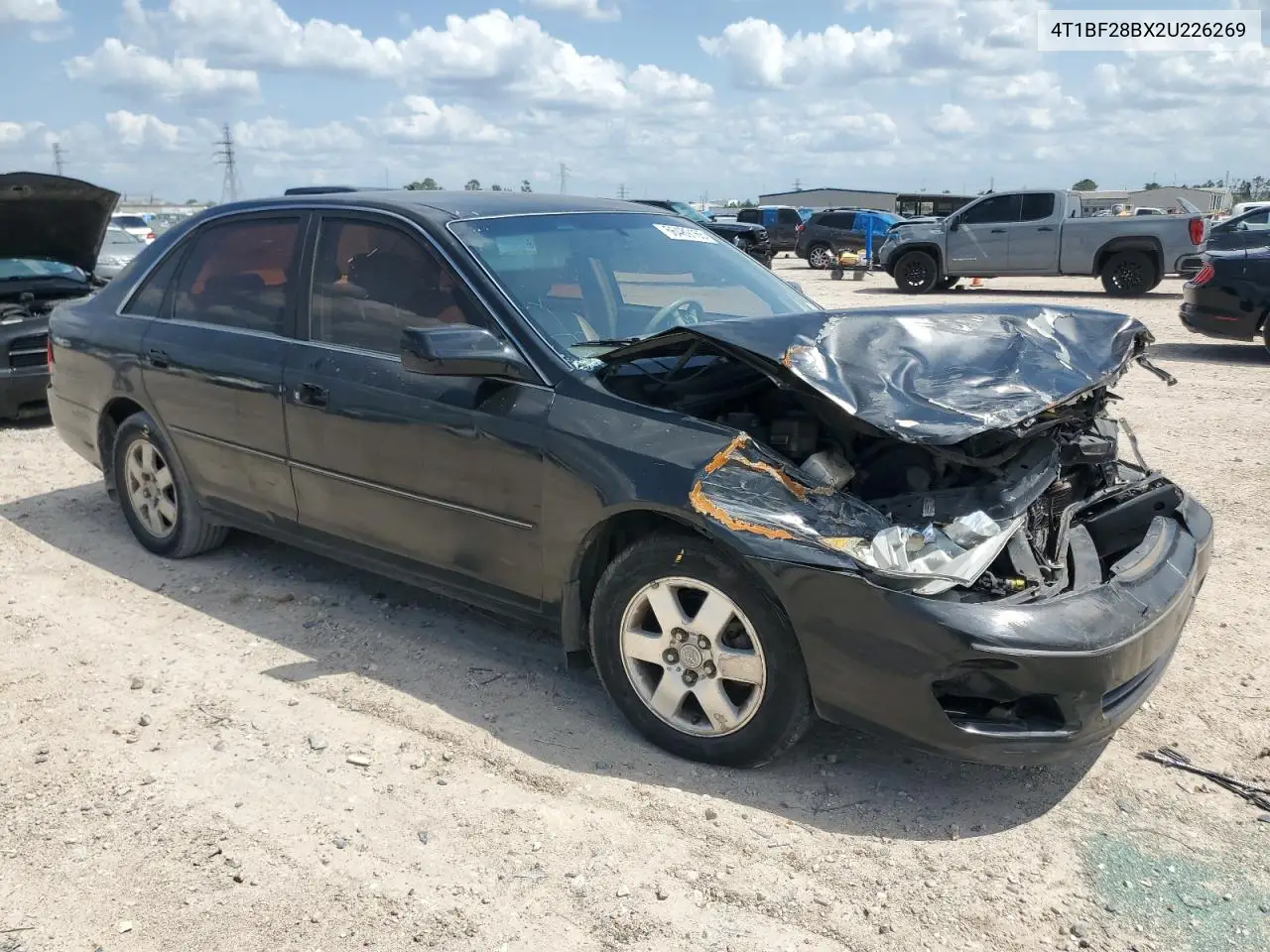 2002 Toyota Avalon Xl VIN: 4T1BF28BX2U226269 Lot: 56489165