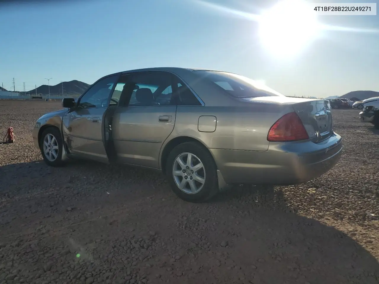 2002 Toyota Avalon Xl VIN: 4T1BF28B22U249271 Lot: 56490895