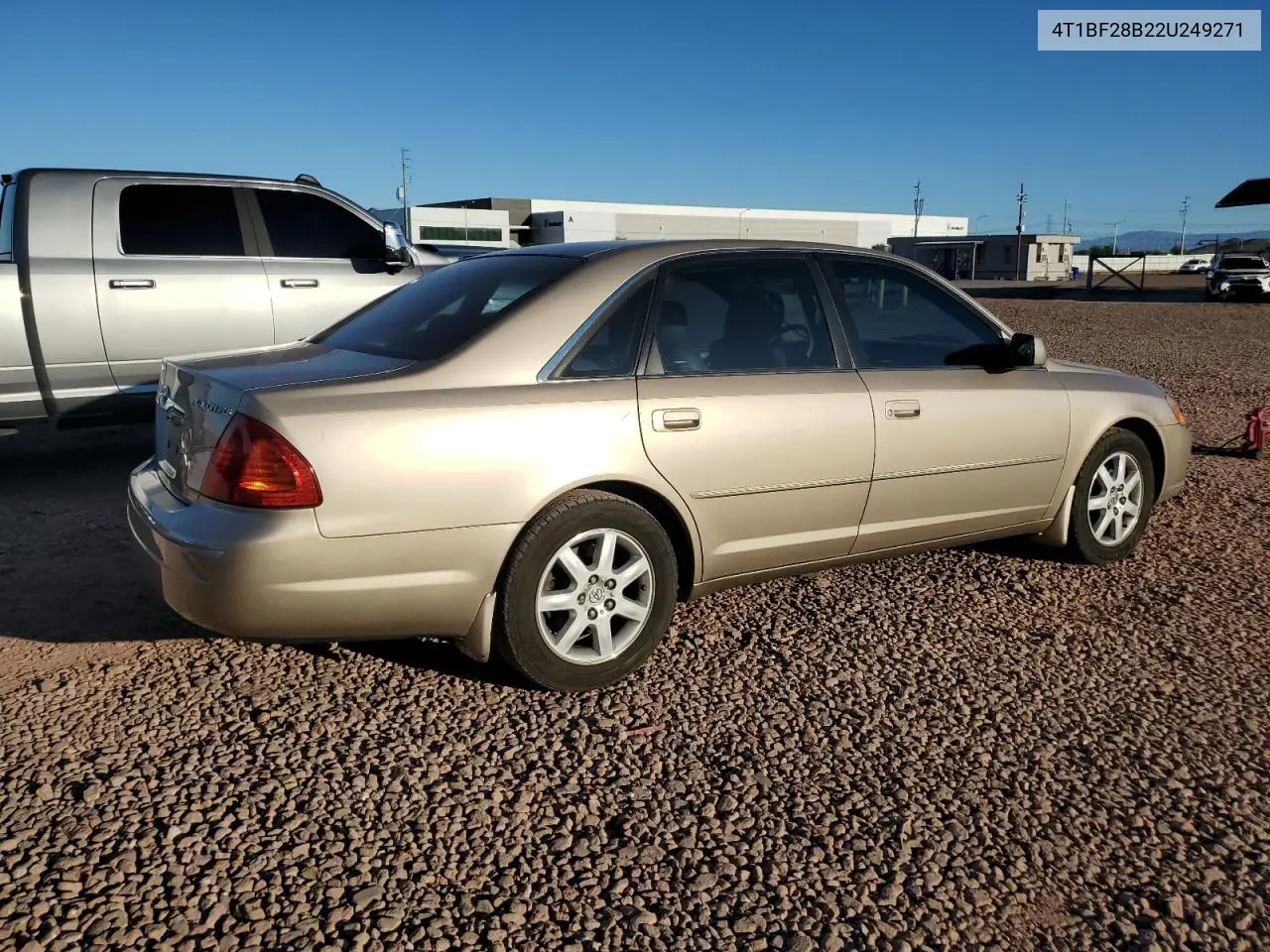 2002 Toyota Avalon Xl VIN: 4T1BF28B22U249271 Lot: 56490895