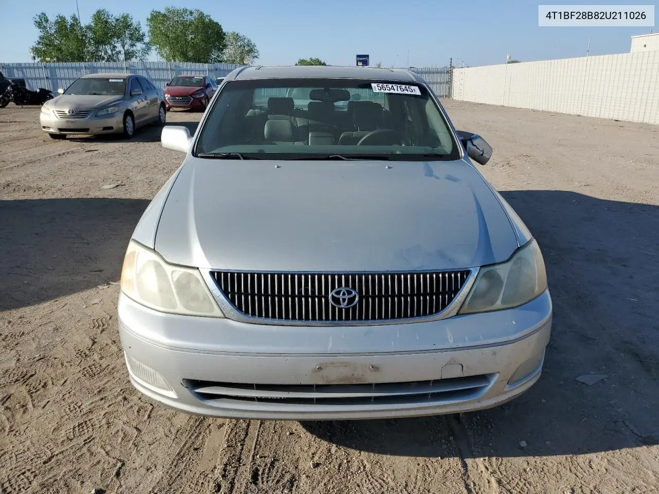 2002 Toyota Avalon Xl VIN: 4T1BF28B82U211026 Lot: 56547645