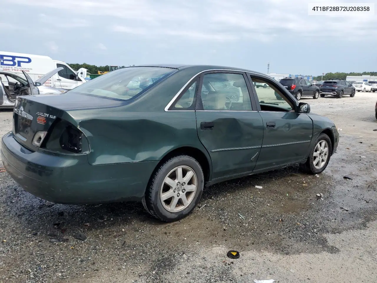 2002 Toyota Avalon Xl VIN: 4T1BF28B72U208358 Lot: 60082355