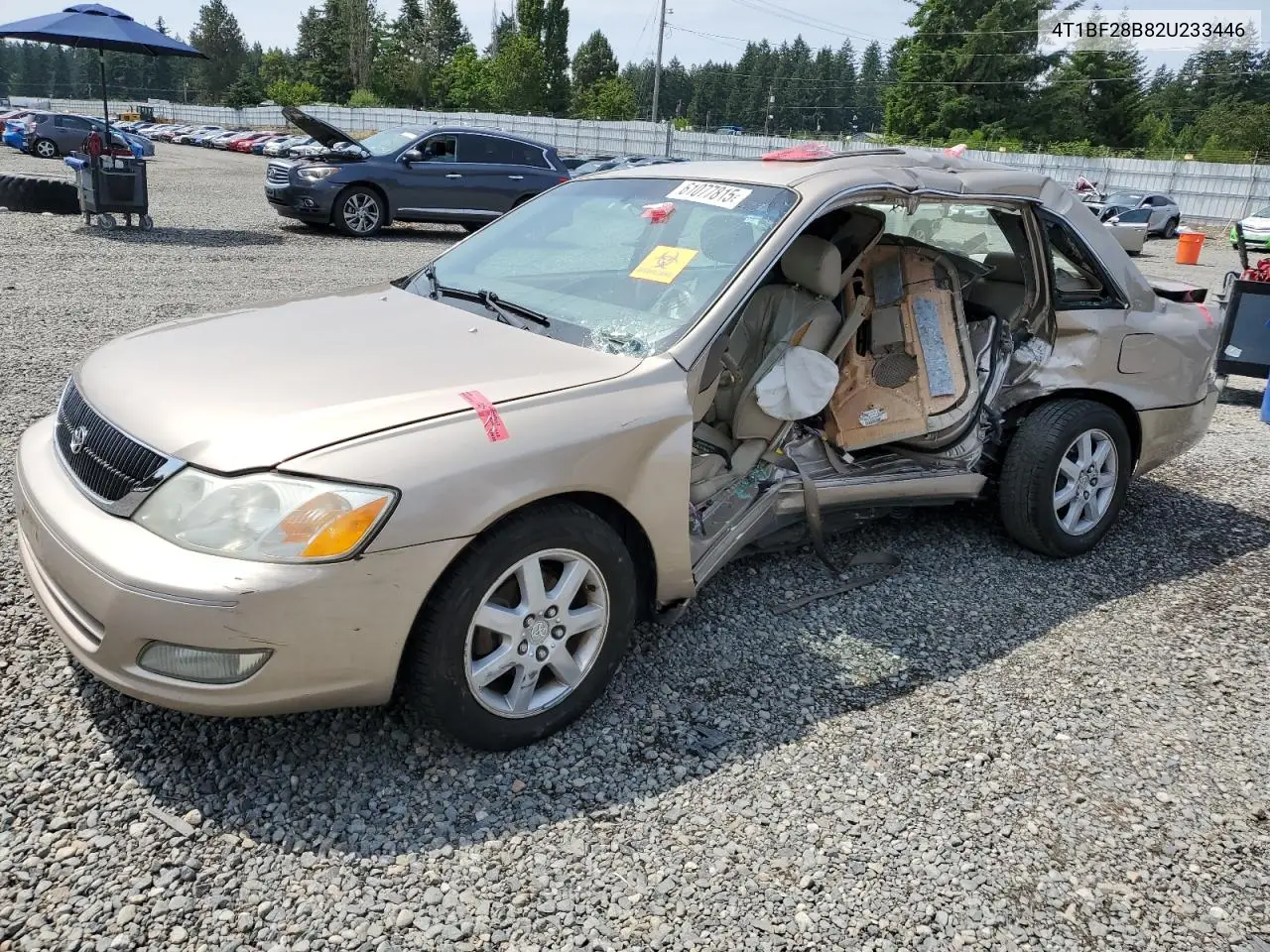 2002 Toyota Avalon Xl VIN: 4T1BF28B82U233446 Lot: 61077815