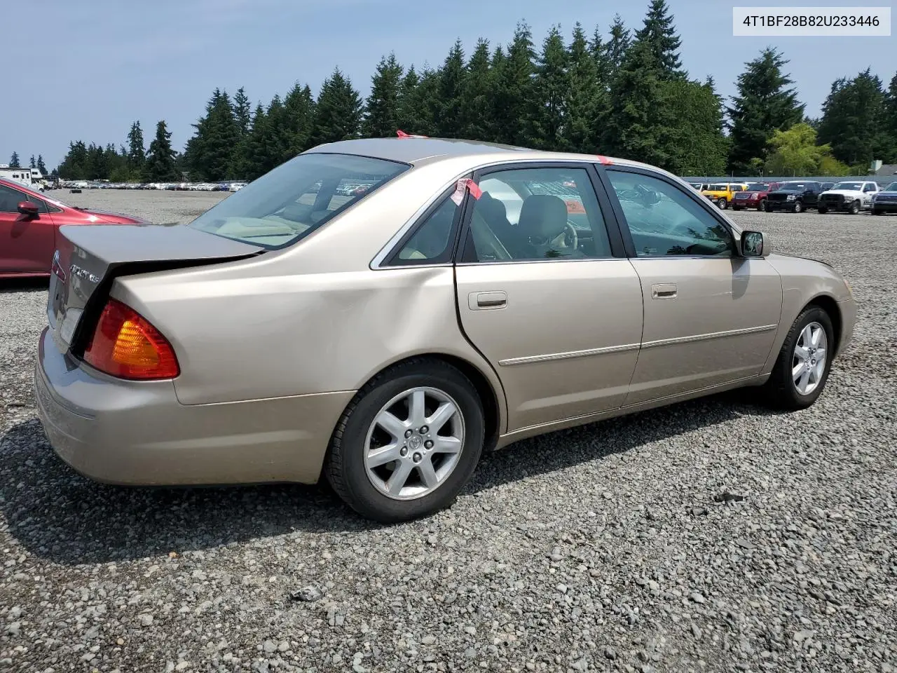 2002 Toyota Avalon Xl VIN: 4T1BF28B82U233446 Lot: 61077815