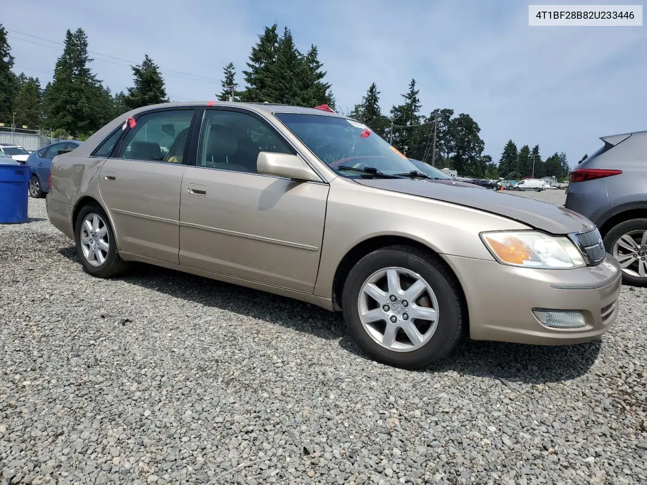 2002 Toyota Avalon Xl VIN: 4T1BF28B82U233446 Lot: 61077815