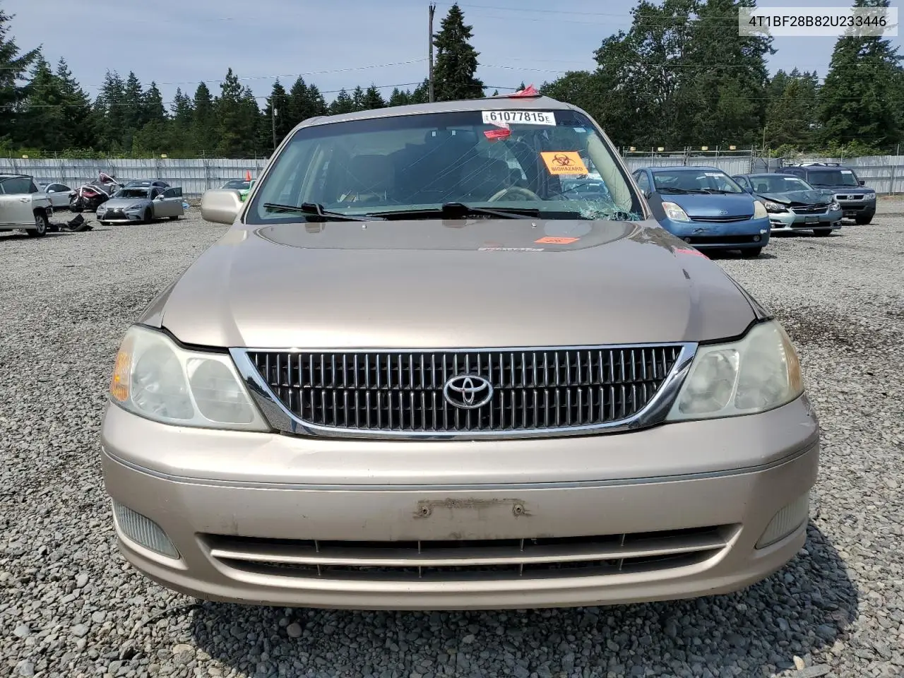 2002 Toyota Avalon Xl VIN: 4T1BF28B82U233446 Lot: 61077815