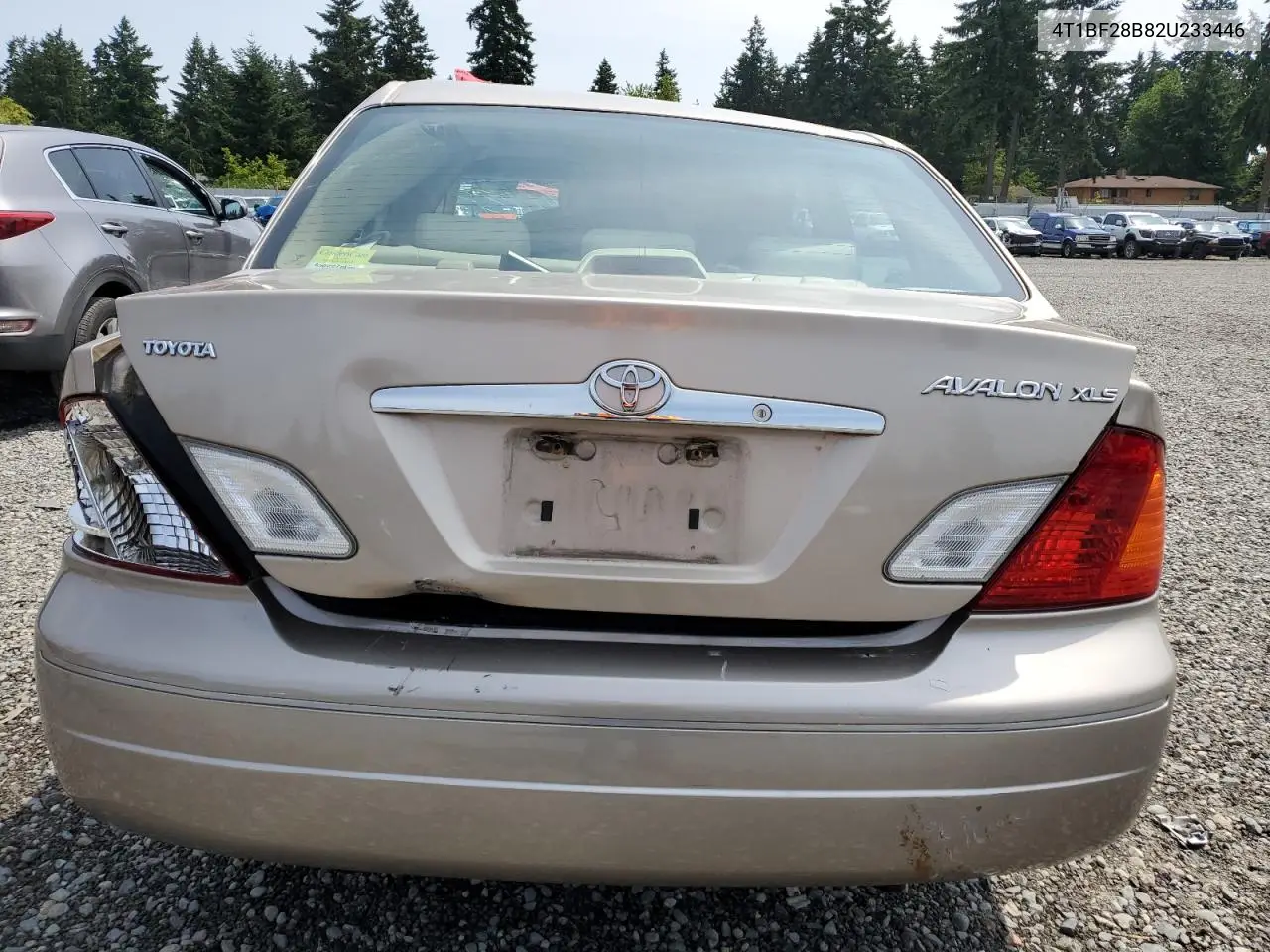 2002 Toyota Avalon Xl VIN: 4T1BF28B82U233446 Lot: 61077815