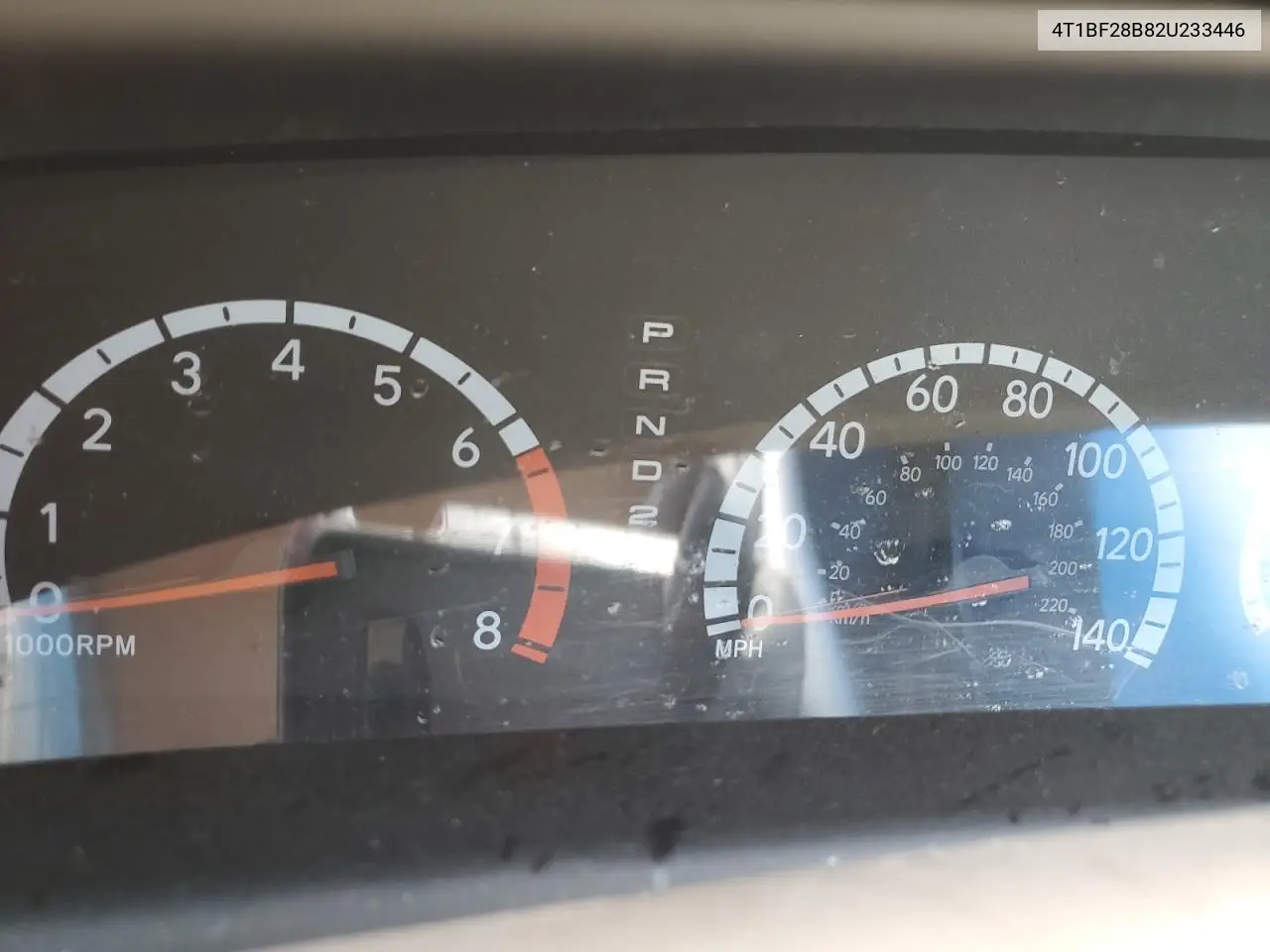 2002 Toyota Avalon Xl VIN: 4T1BF28B82U233446 Lot: 61077815
