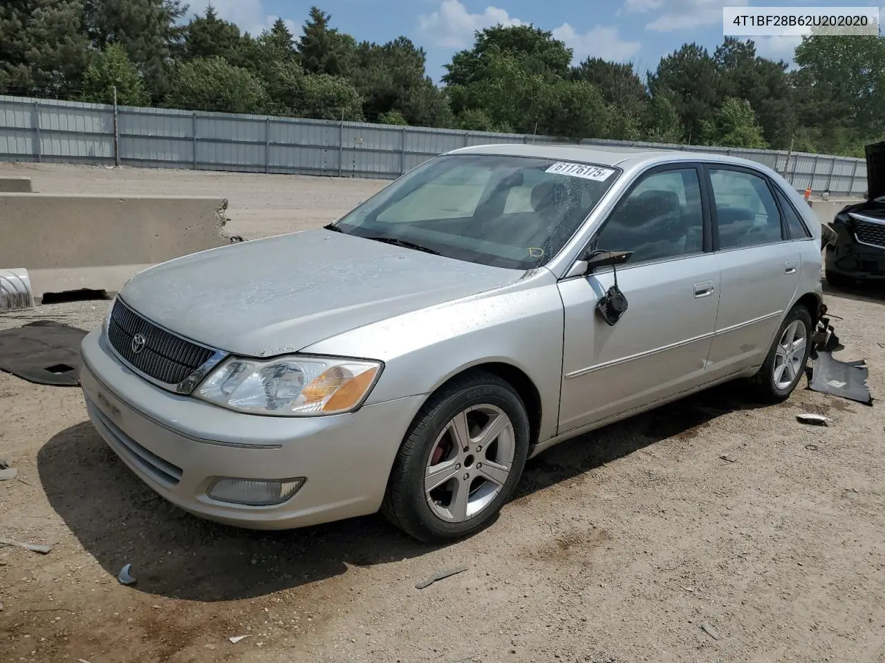 2002 Toyota Avalon Xl VIN: 4T1BF28B62U202020 Lot: 61176175