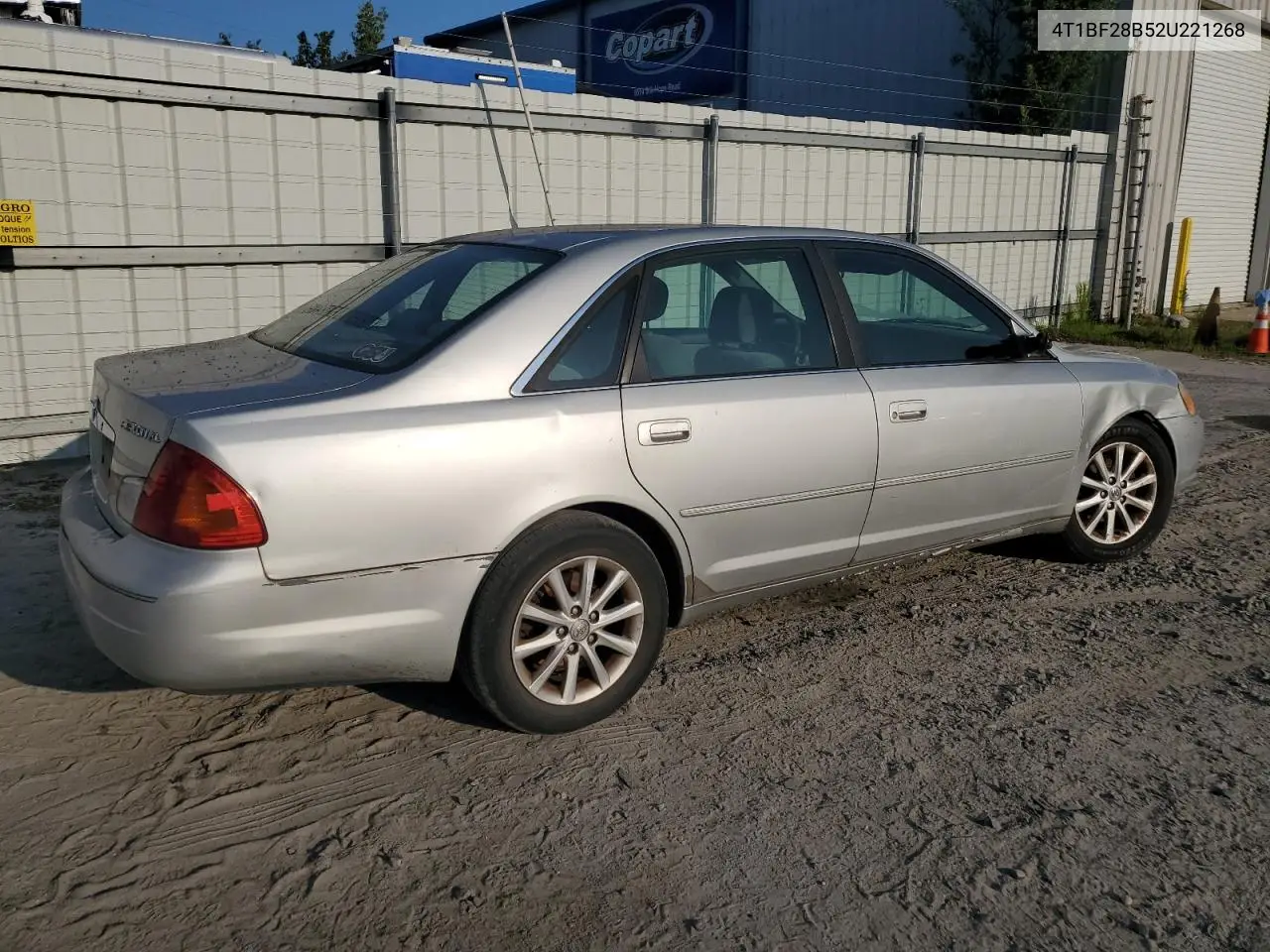 2002 Toyota Avalon Xl VIN: 4T1BF28B52U221268 Lot: 62148155