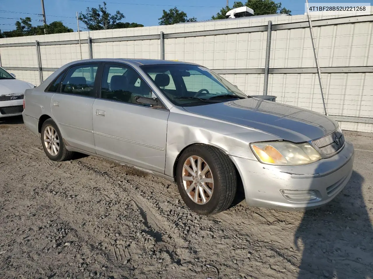 2002 Toyota Avalon Xl VIN: 4T1BF28B52U221268 Lot: 62148155