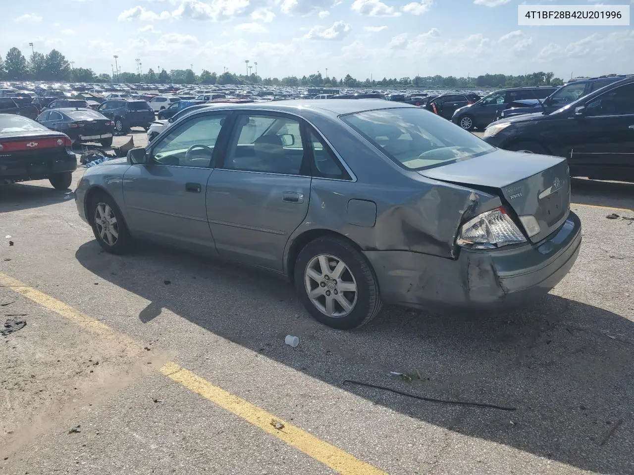2002 Toyota Avalon Xl VIN: 4T1BF28B42U201996 Lot: 62183295