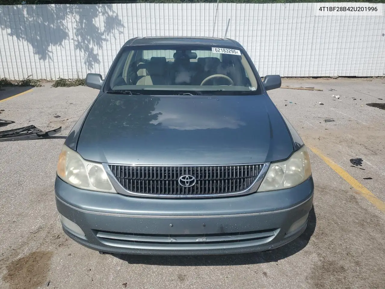 2002 Toyota Avalon Xl VIN: 4T1BF28B42U201996 Lot: 62183295