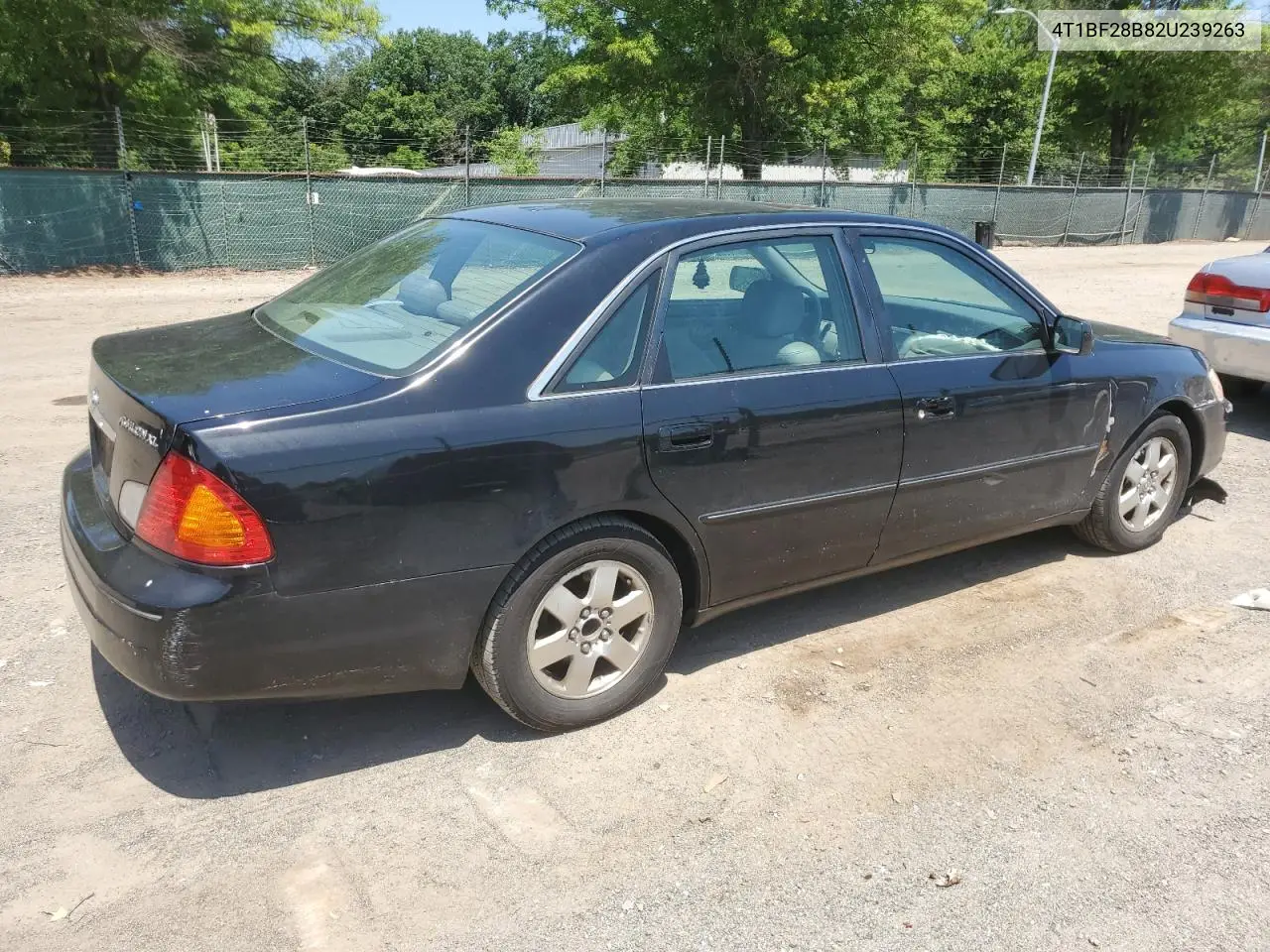 2002 Toyota Avalon Xl VIN: 4T1BF28B82U239263 Lot: 62481225