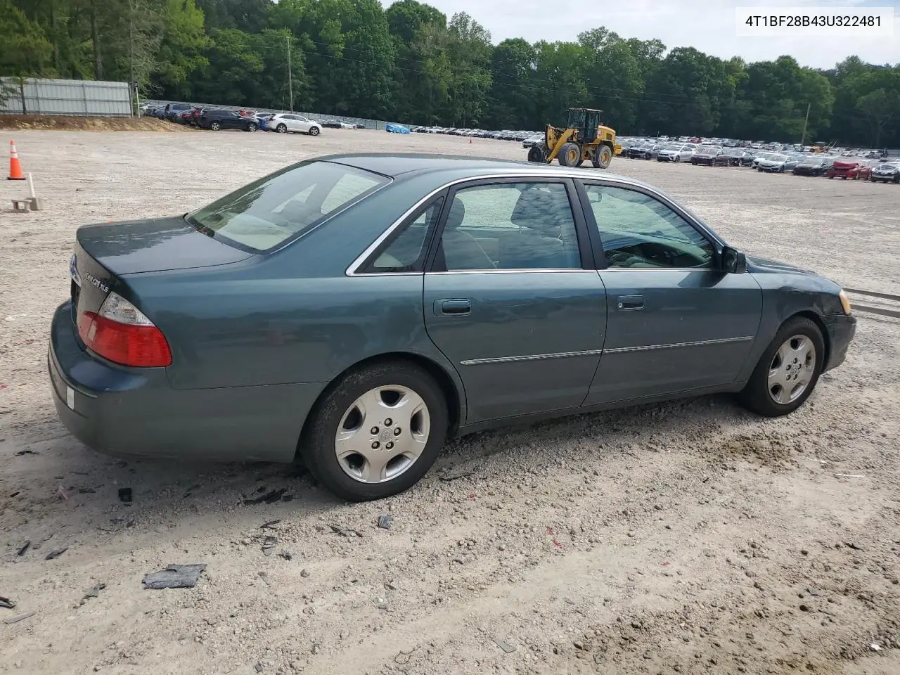 2003 Toyota Avalon Xl VIN: 4T1BF28B43U322481 Lot: 51876905