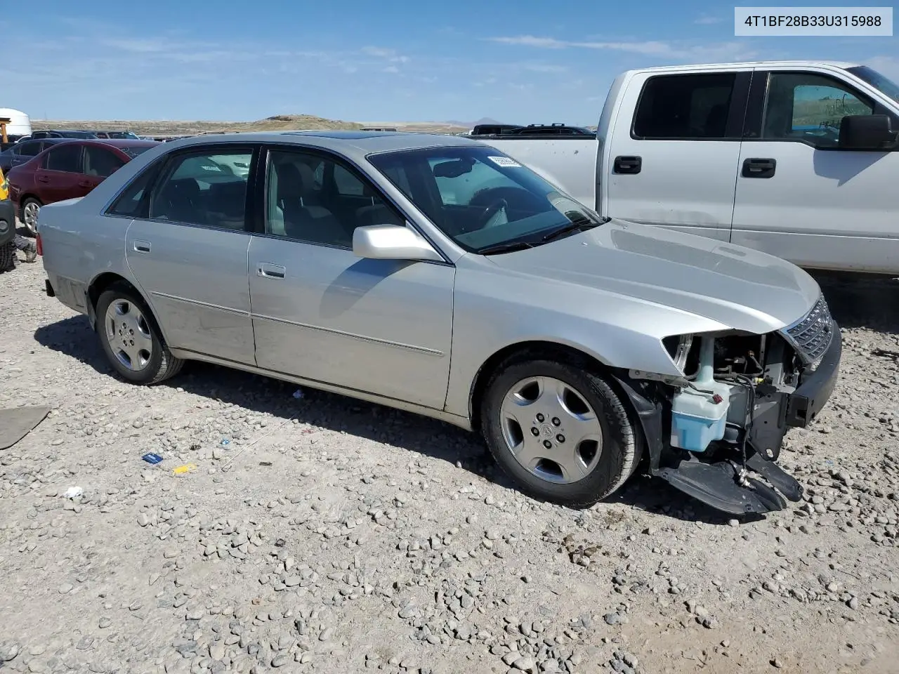 2003 Toyota Avalon Xl VIN: 4T1BF28B33U315988 Lot: 55989665