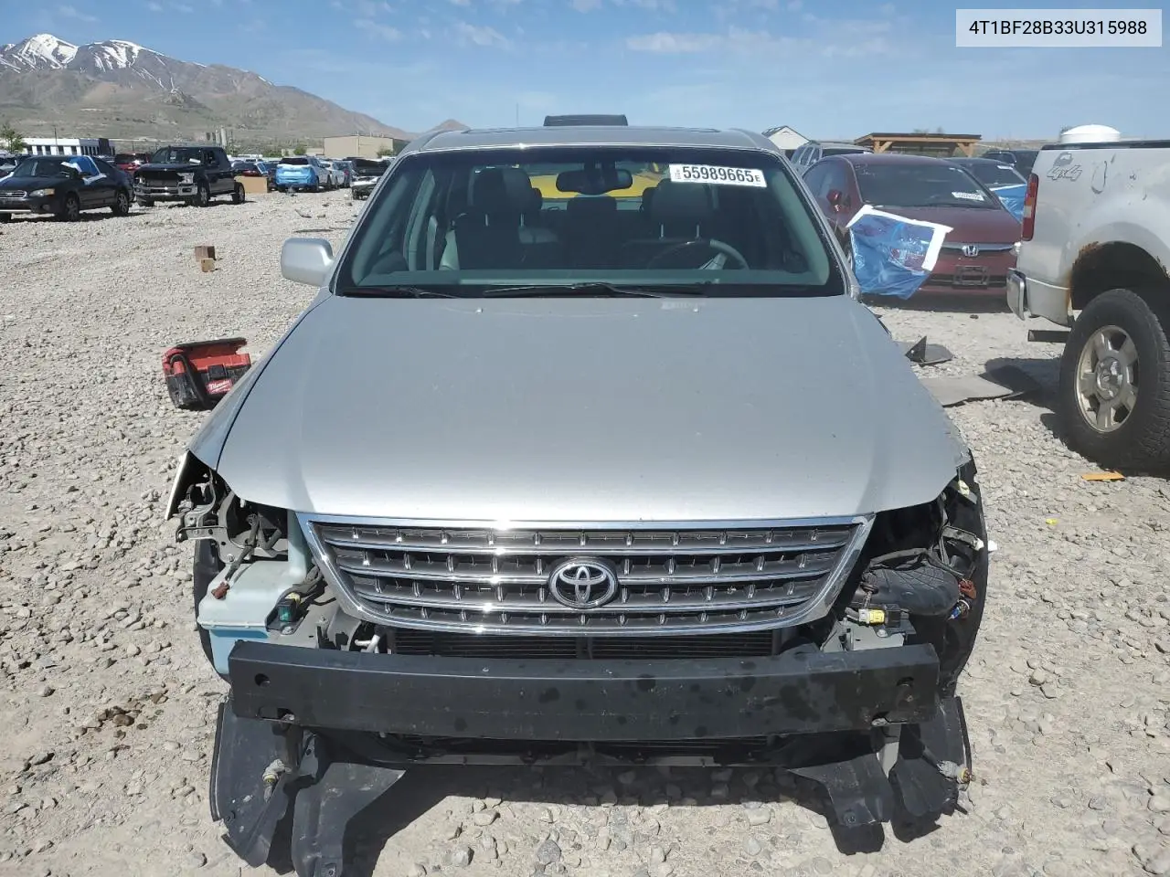 2003 Toyota Avalon Xl VIN: 4T1BF28B33U315988 Lot: 55989665