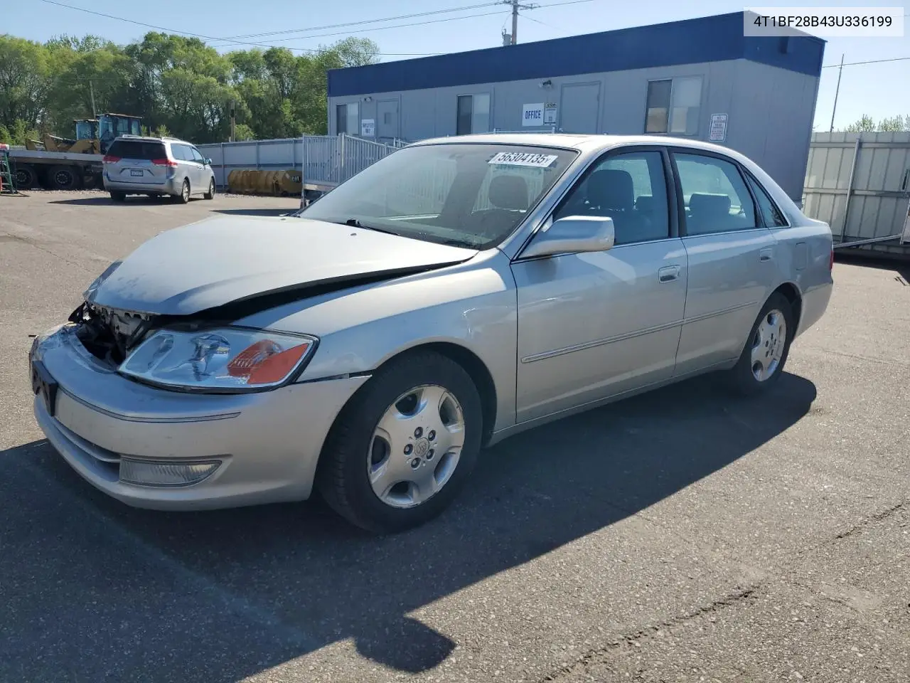 2003 Toyota Avalon Xl VIN: 4T1BF28B43U336199 Lot: 56304135