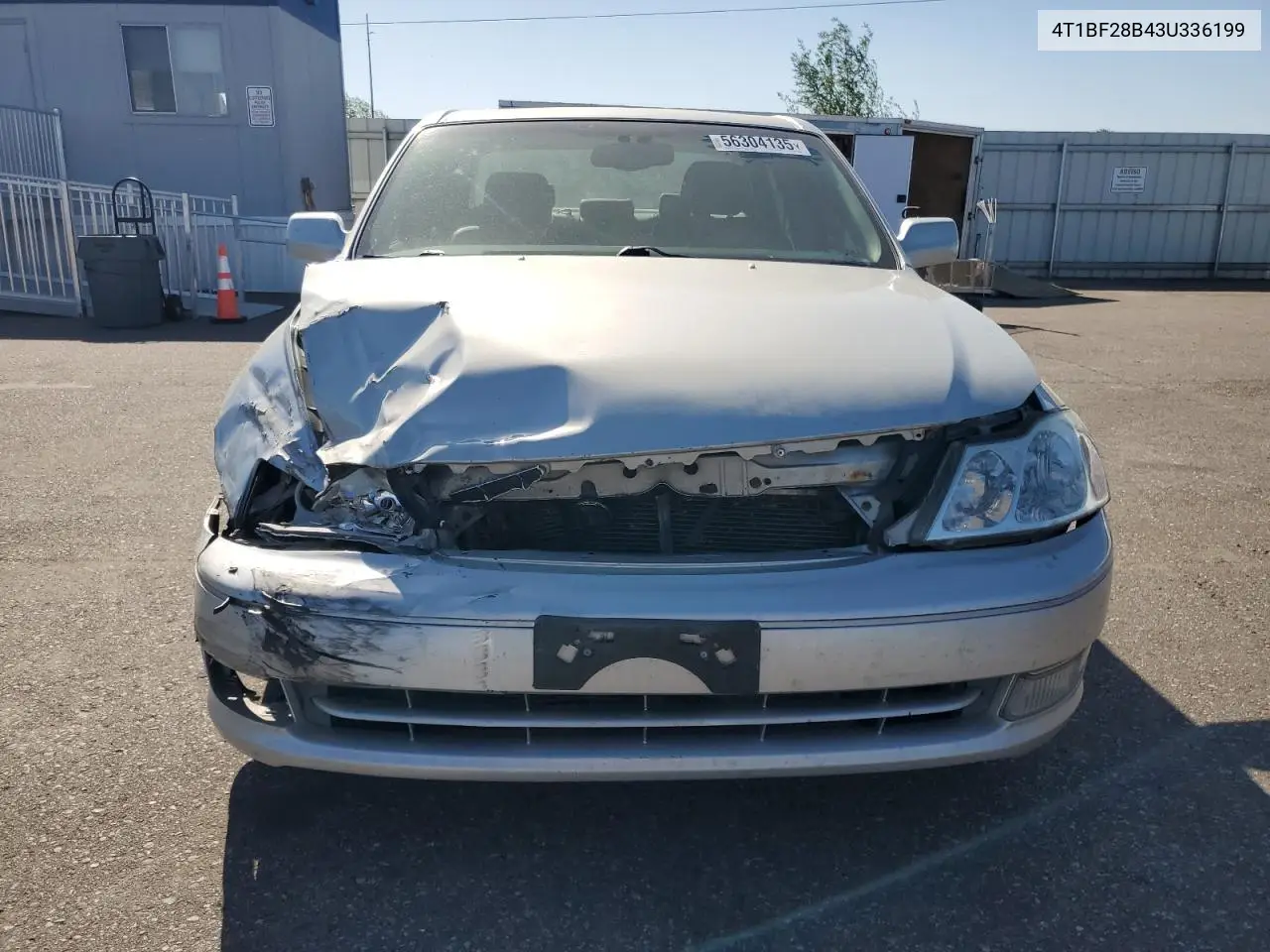 2003 Toyota Avalon Xl VIN: 4T1BF28B43U336199 Lot: 56304135