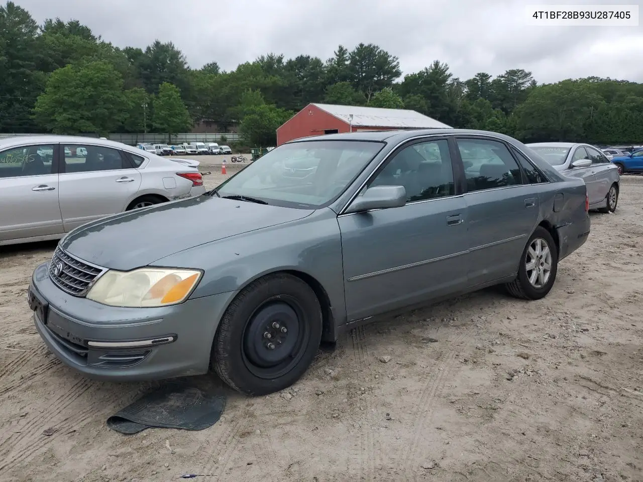 2003 Toyota Avalon Xl VIN: 4T1BF28B93U287405 Lot: 61432335