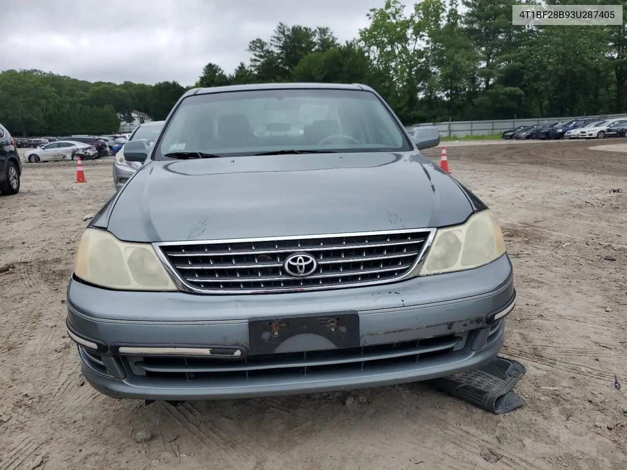 2003 Toyota Avalon Xl VIN: 4T1BF28B93U287405 Lot: 61432335