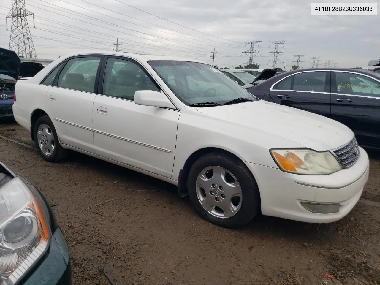 2003 Toyota Avalon Xl VIN: 4T1BF28B23U336038 Lot: 61779505
