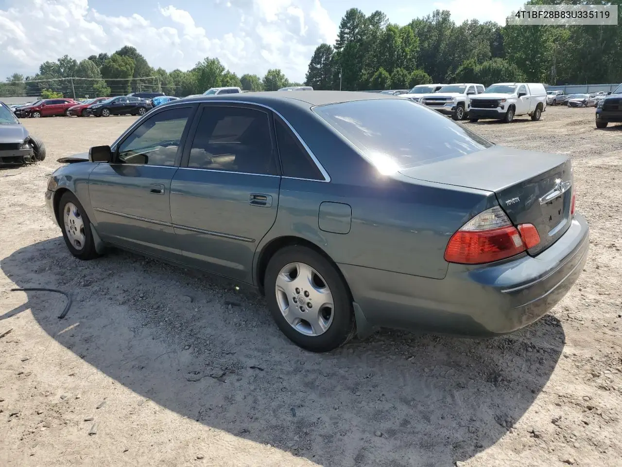 2003 Toyota Avalon Xl VIN: 4T1BF28B83U335119 Lot: 61828765