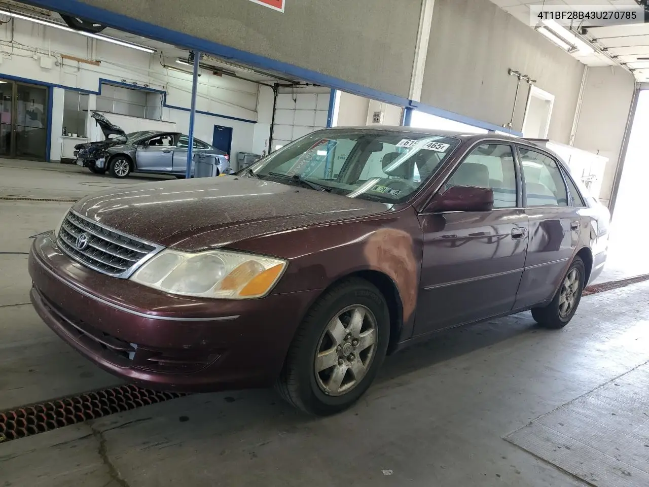 2003 Toyota Avalon Xl VIN: 4T1BF28B43U270785 Lot: 61937465