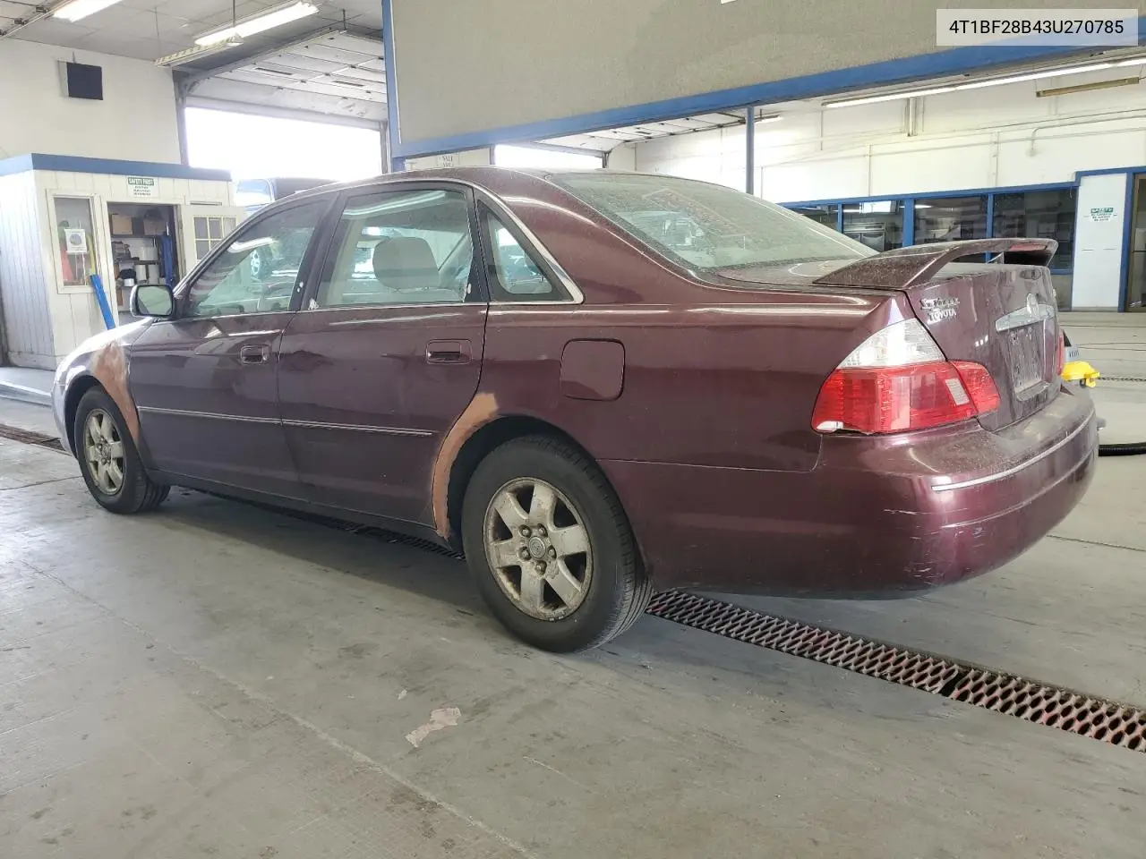 2003 Toyota Avalon Xl VIN: 4T1BF28B43U270785 Lot: 61937465