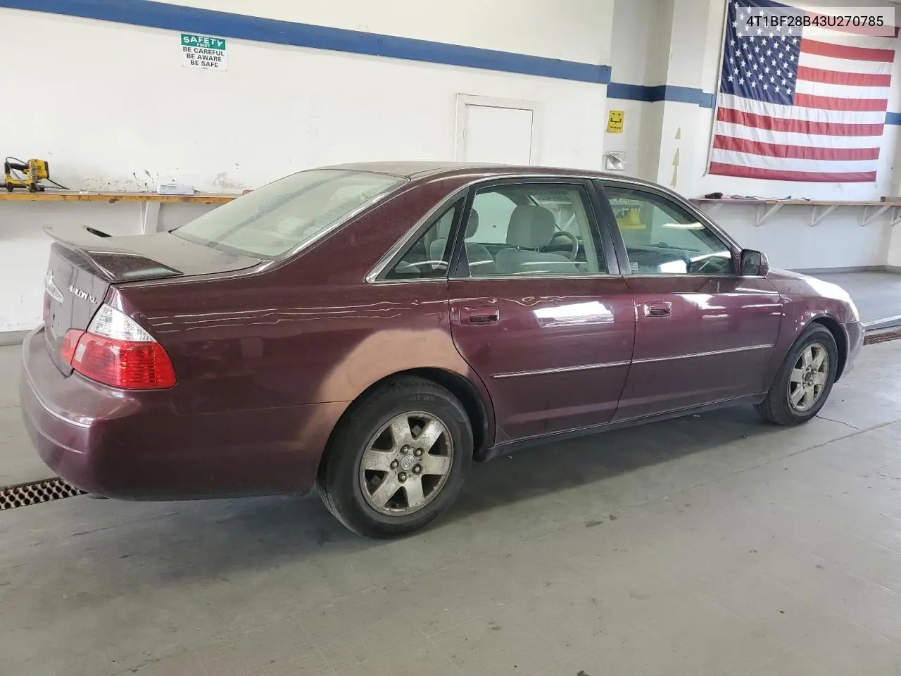2003 Toyota Avalon Xl VIN: 4T1BF28B43U270785 Lot: 61937465