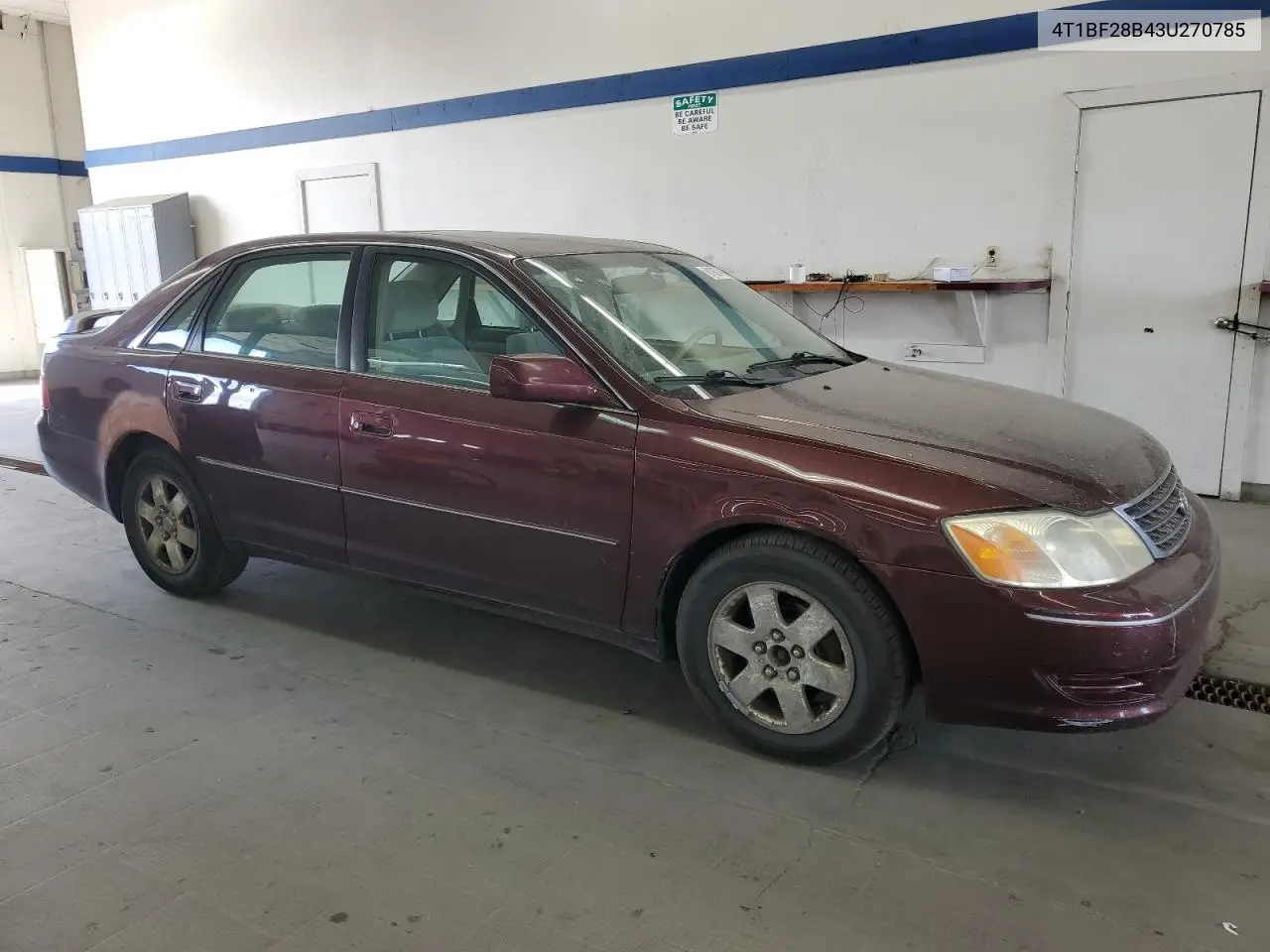 2003 Toyota Avalon Xl VIN: 4T1BF28B43U270785 Lot: 61937465
