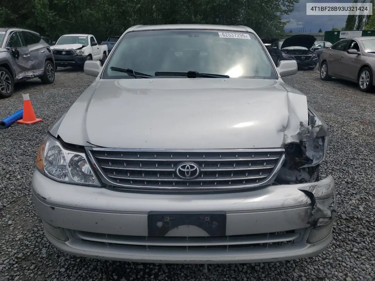 2003 Toyota Avalon Xl VIN: 4T1BF28B93U321424 Lot: 62837295