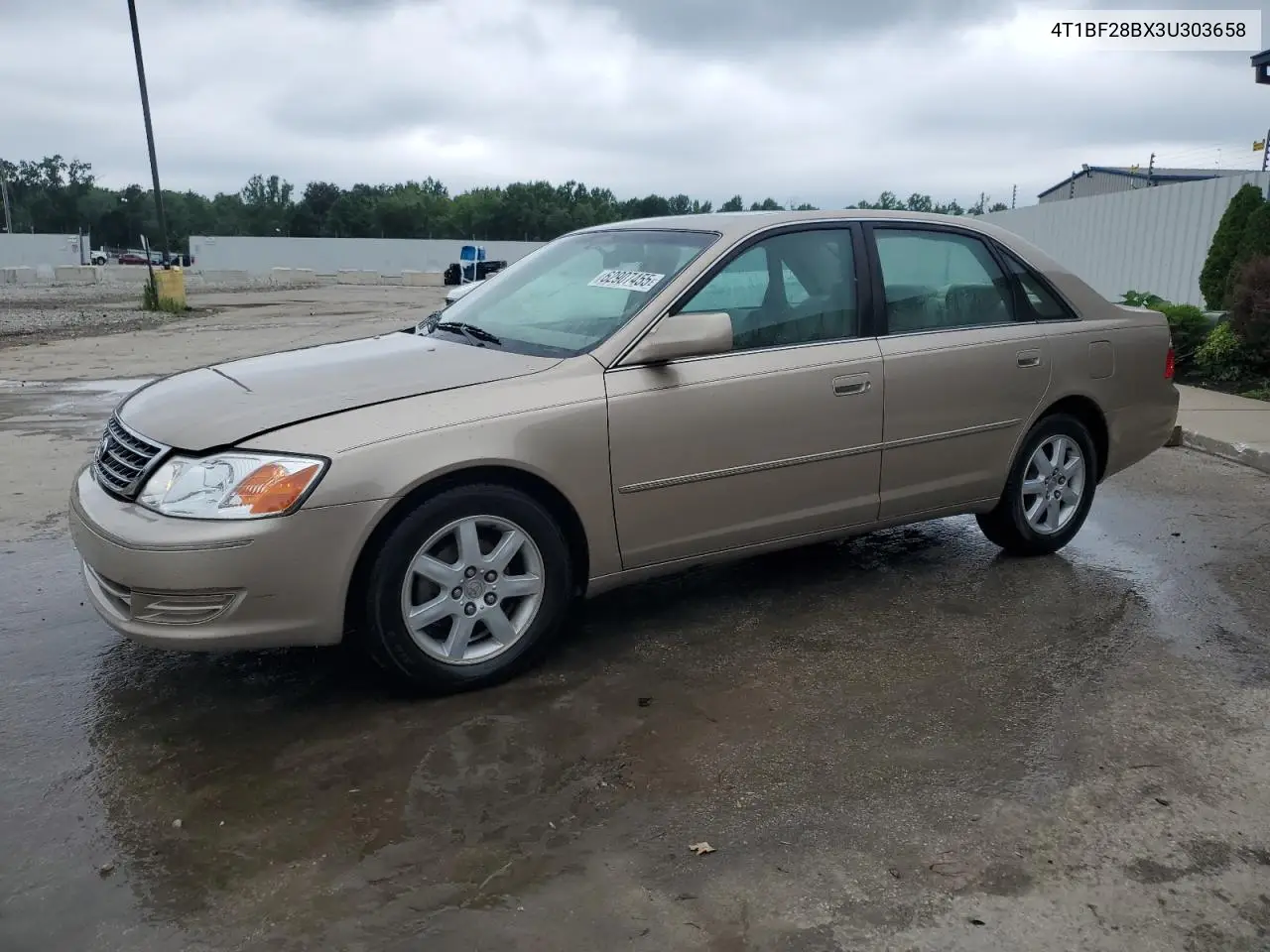 2003 Toyota Avalon Xl VIN: 4T1BF28BX3U303658 Lot: 62907455