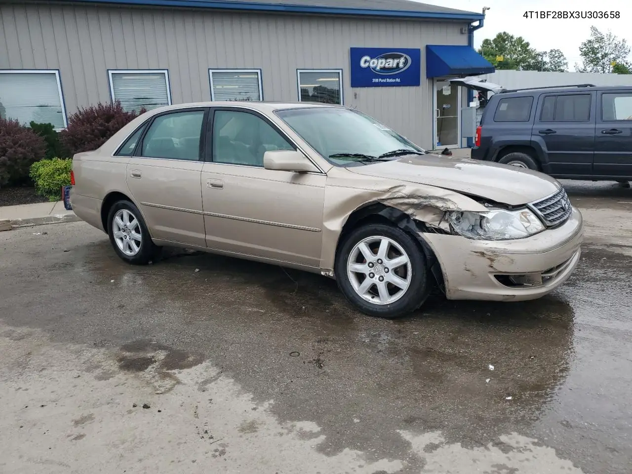 2003 Toyota Avalon Xl VIN: 4T1BF28BX3U303658 Lot: 62907455
