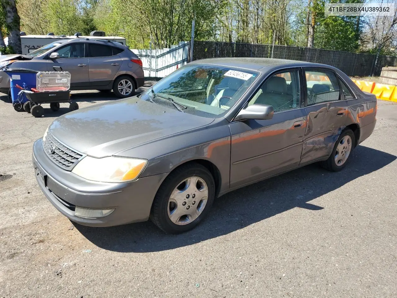 2004 Toyota Avalon Xl VIN: 4T1BF28BX4U389362 Lot: 52456755