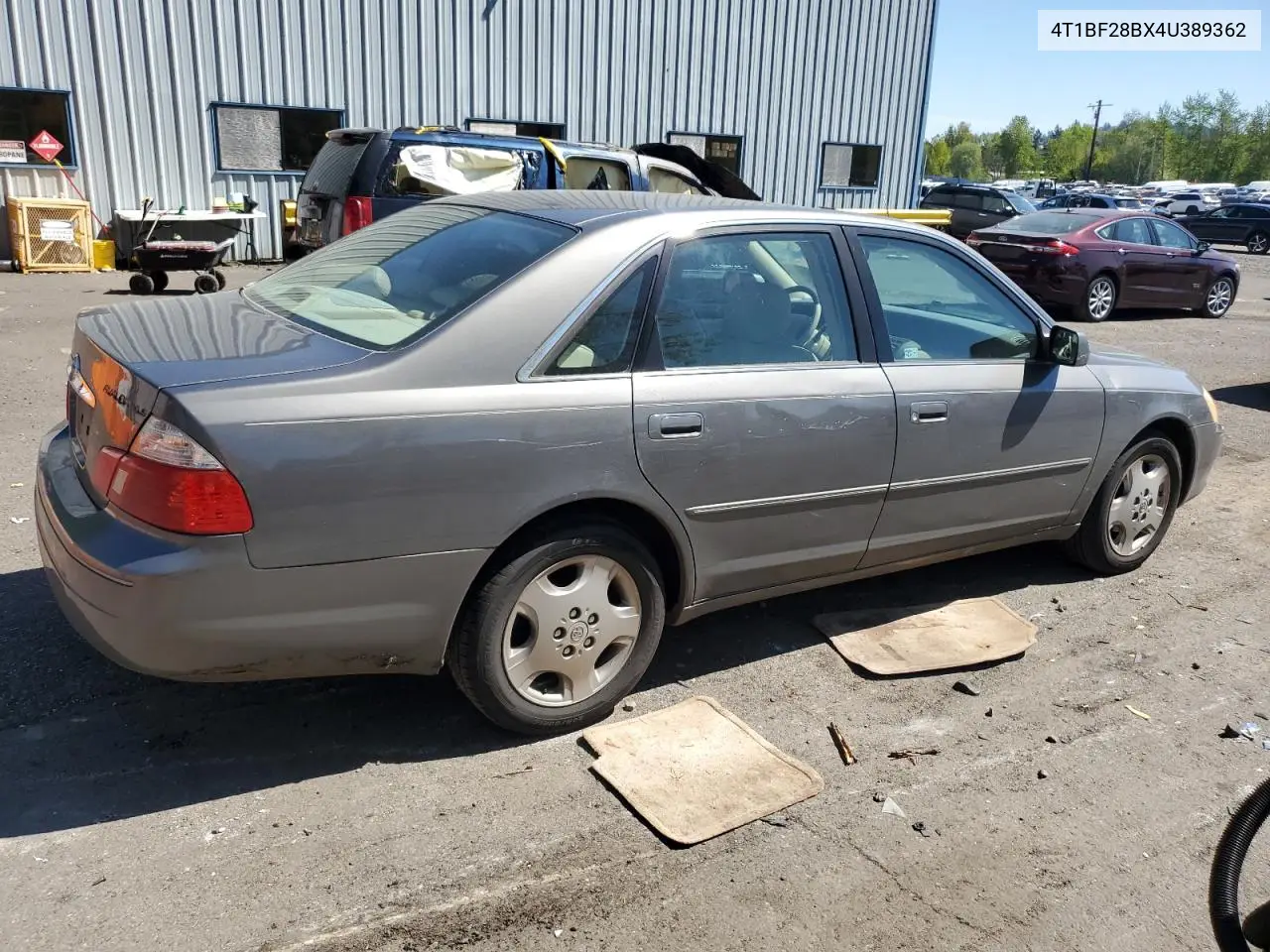 2004 Toyota Avalon Xl VIN: 4T1BF28BX4U389362 Lot: 52456755