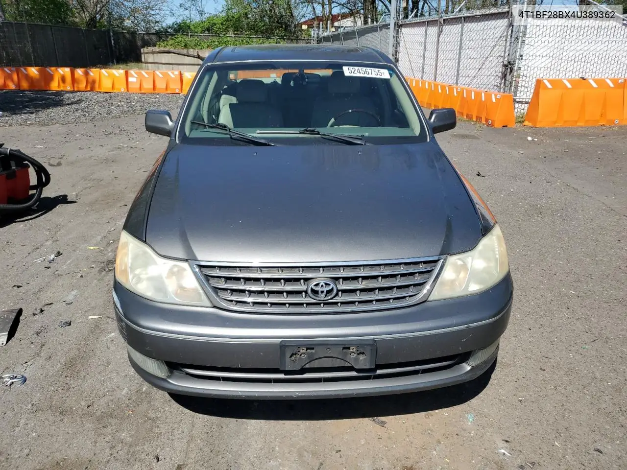 2004 Toyota Avalon Xl VIN: 4T1BF28BX4U389362 Lot: 52456755