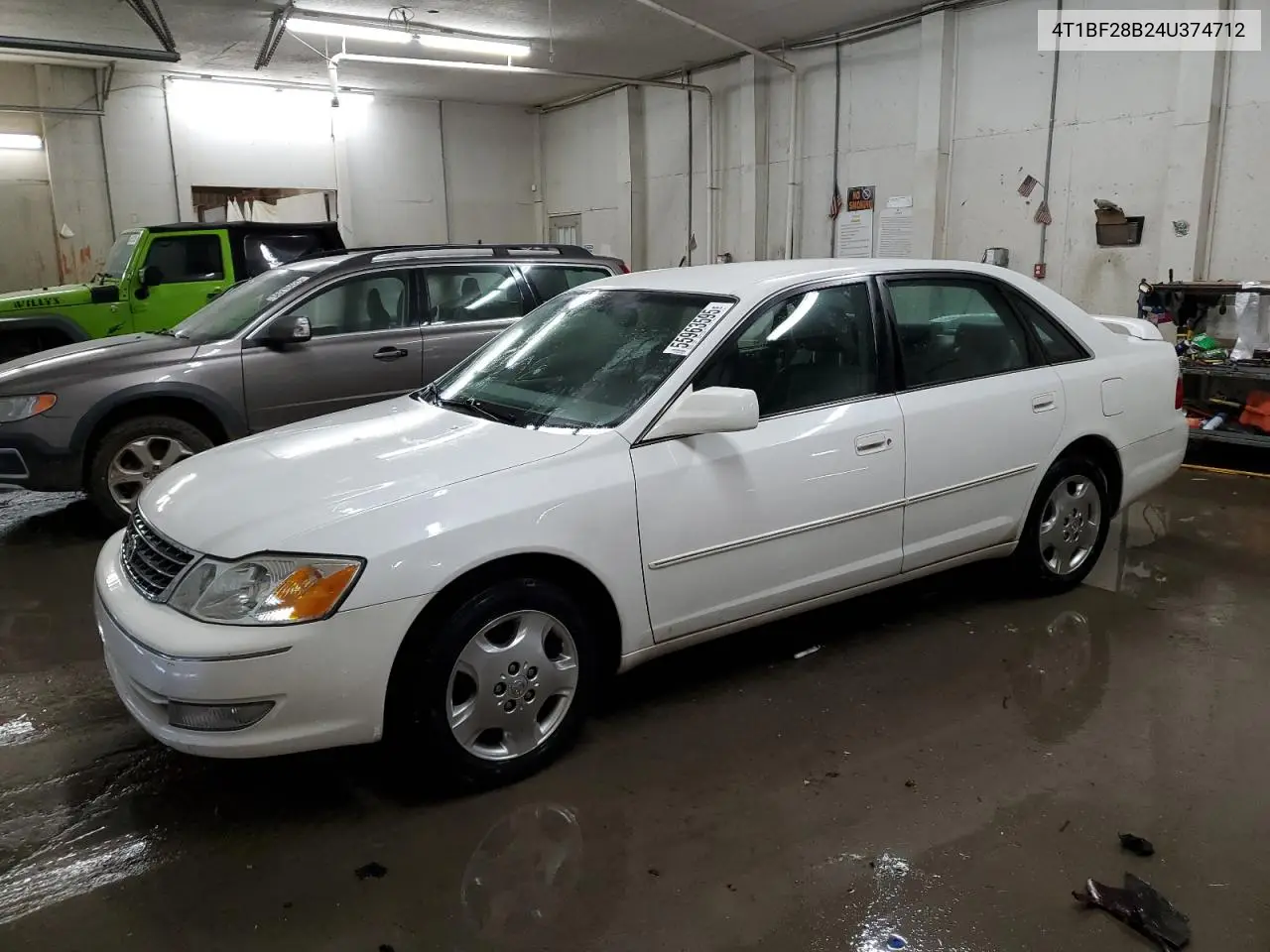 2004 Toyota Avalon Xl VIN: 4T1BF28B24U374712 Lot: 55963595